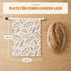 Größe des Brotbeutels: 43 × 33 cm