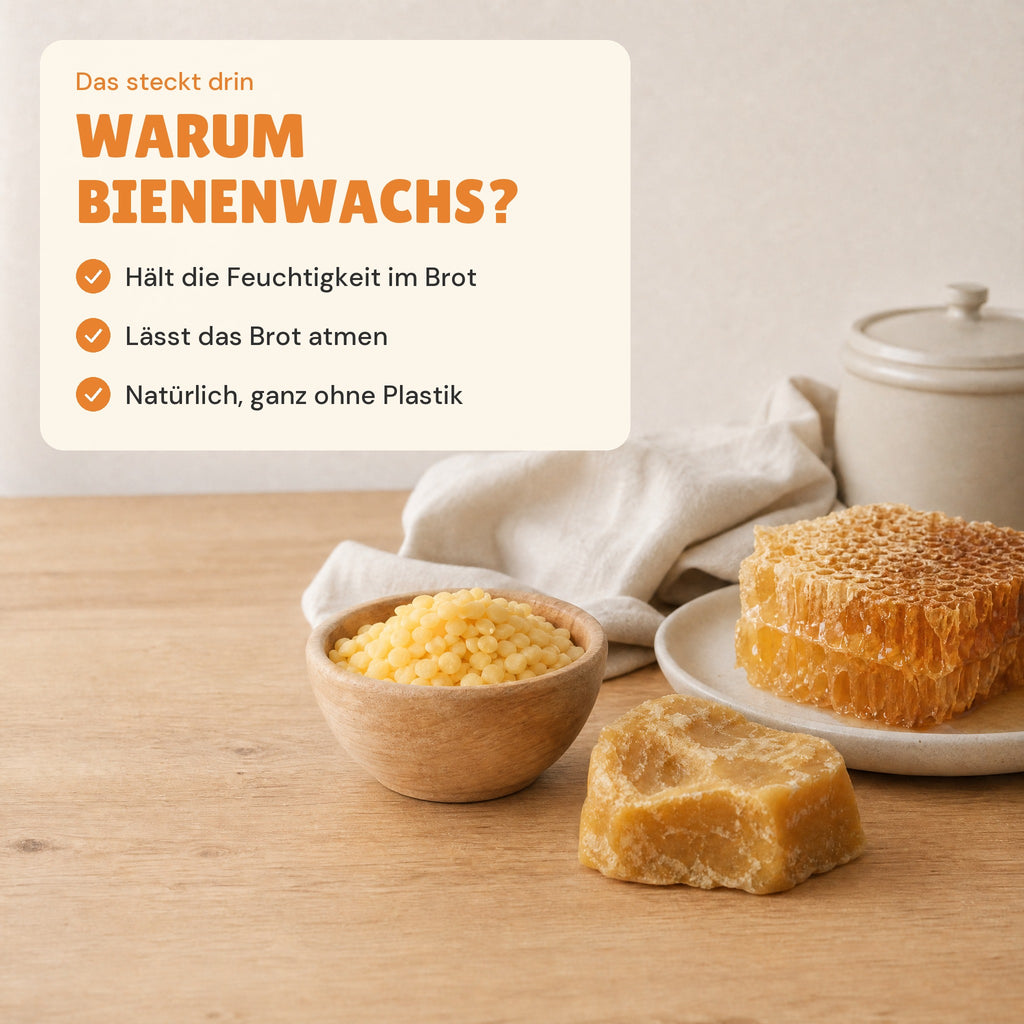 Bienenwachs und Honigwabe